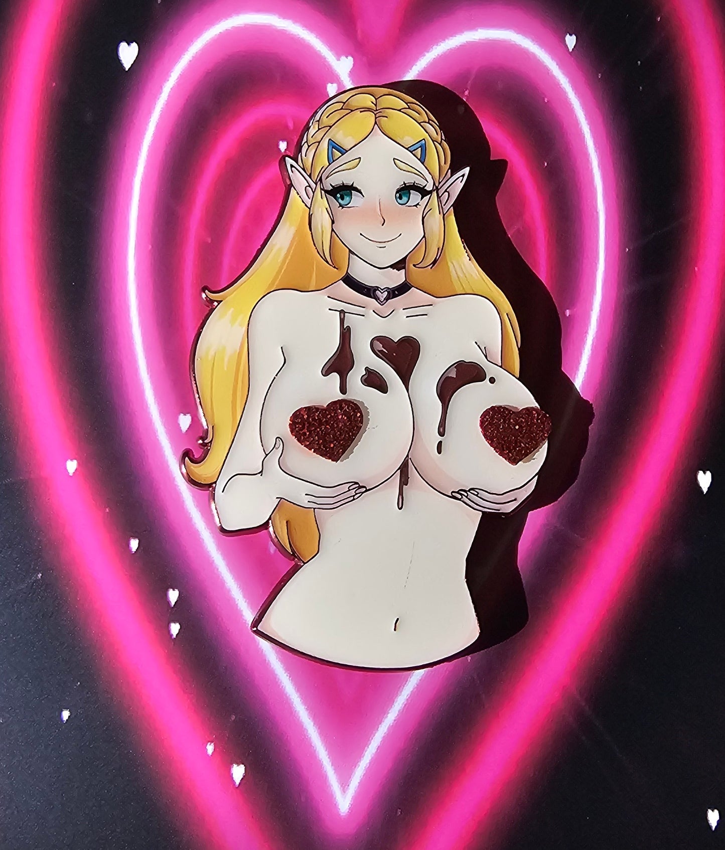 Princess Zelda Valentines Pin