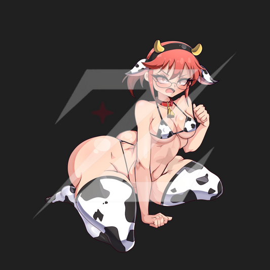 Kobayashi — "The Human Who Changed Dragons" Cowgirl Pin