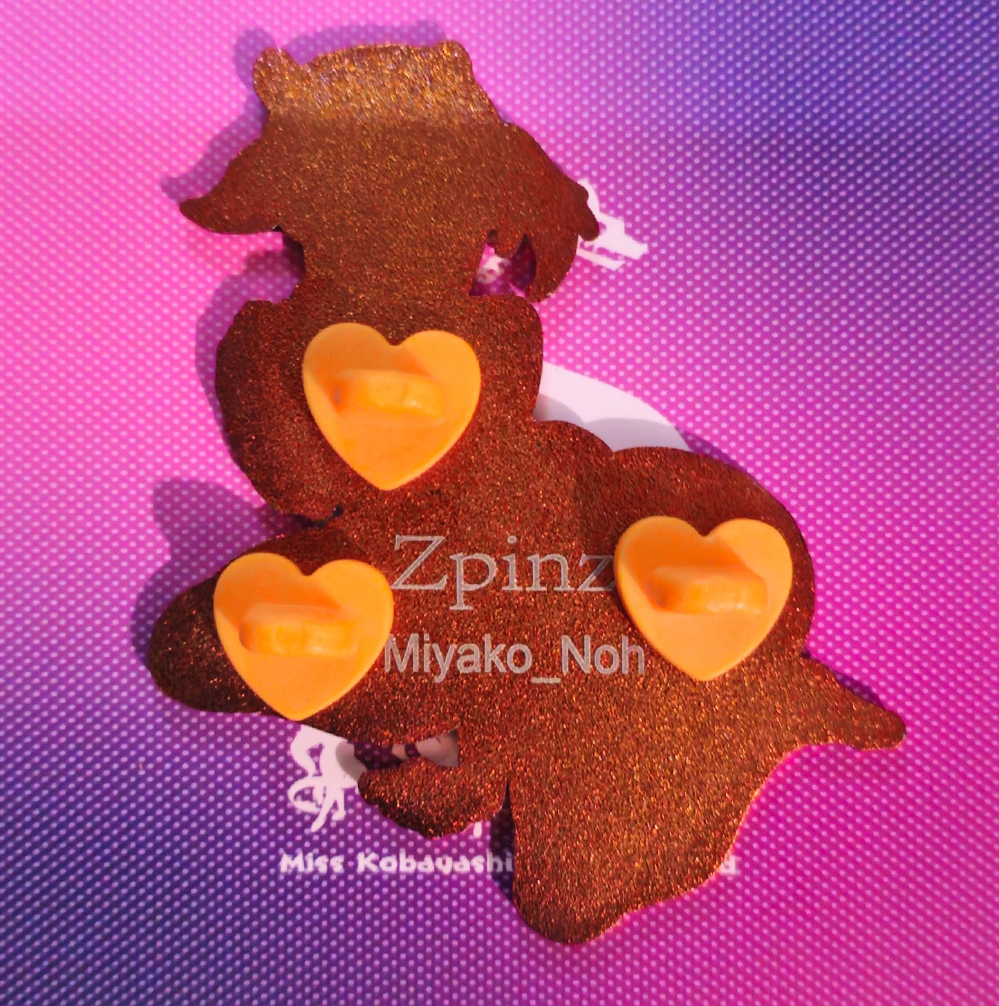 Kobayashi — "The Human Who Changed Dragons" Cowgirl Pin