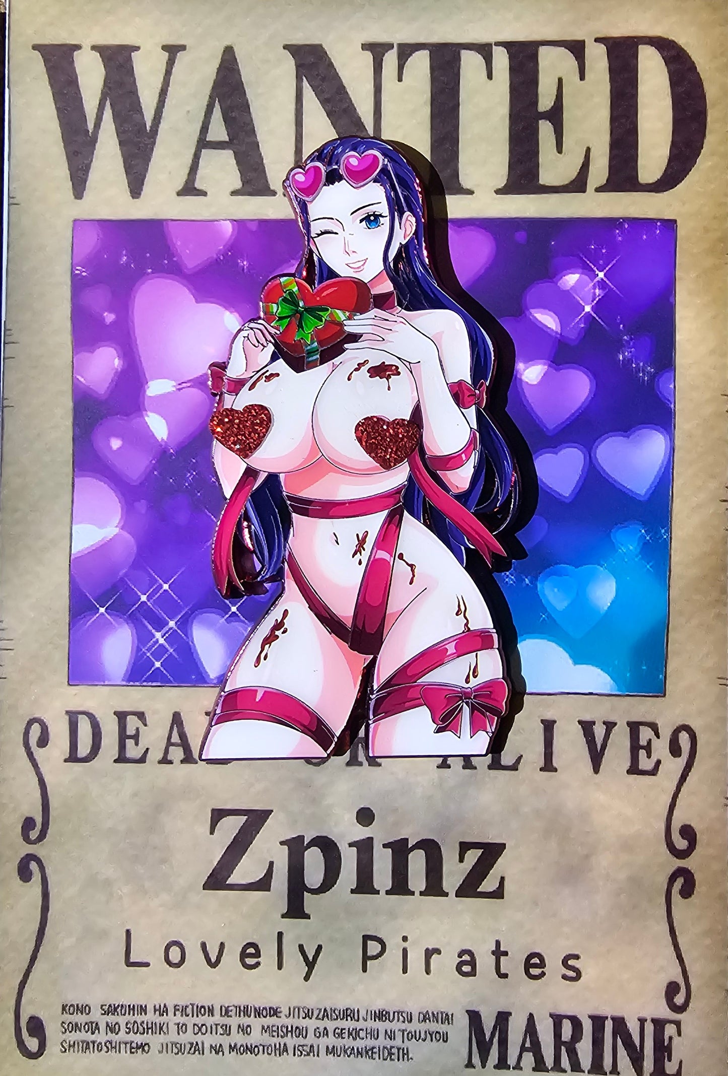 Nico Robin's Valentines Pin