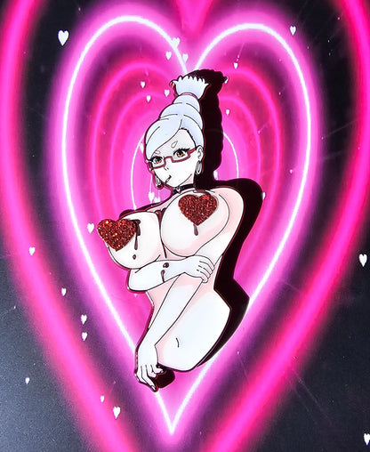 Seiko Ayase Valentines Pin