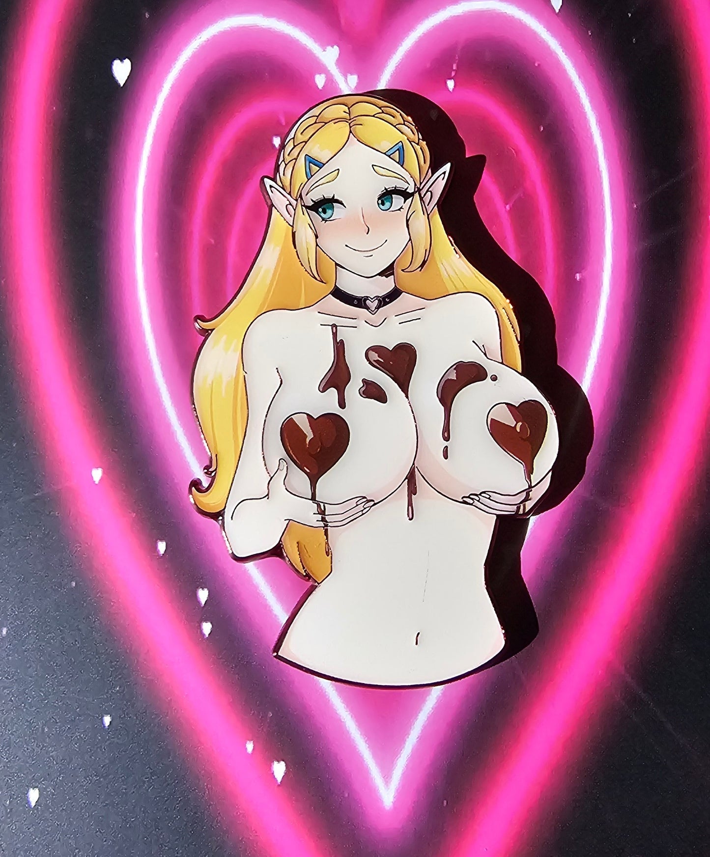 Princess Zelda Valentines Pin