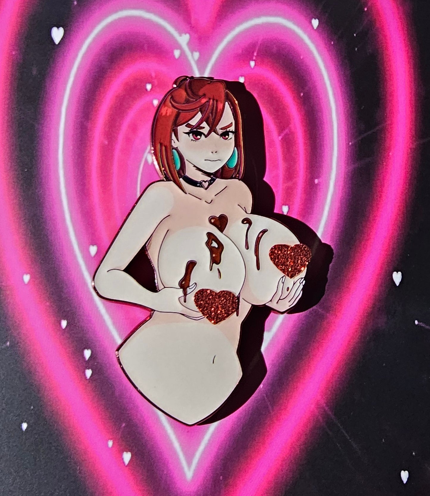 Momo Ayase Valentines Pin
