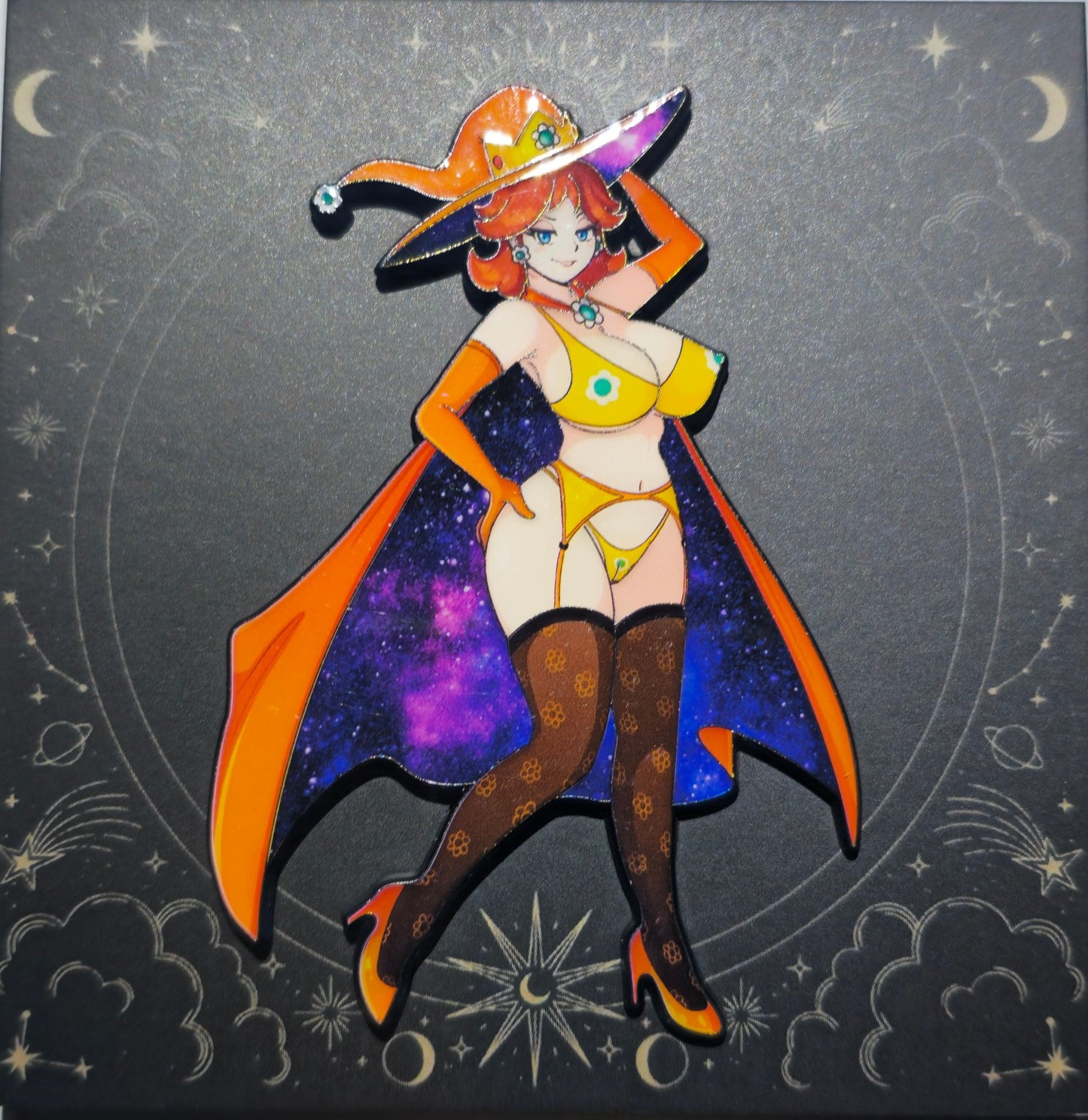 Witch of the FLowers Pin