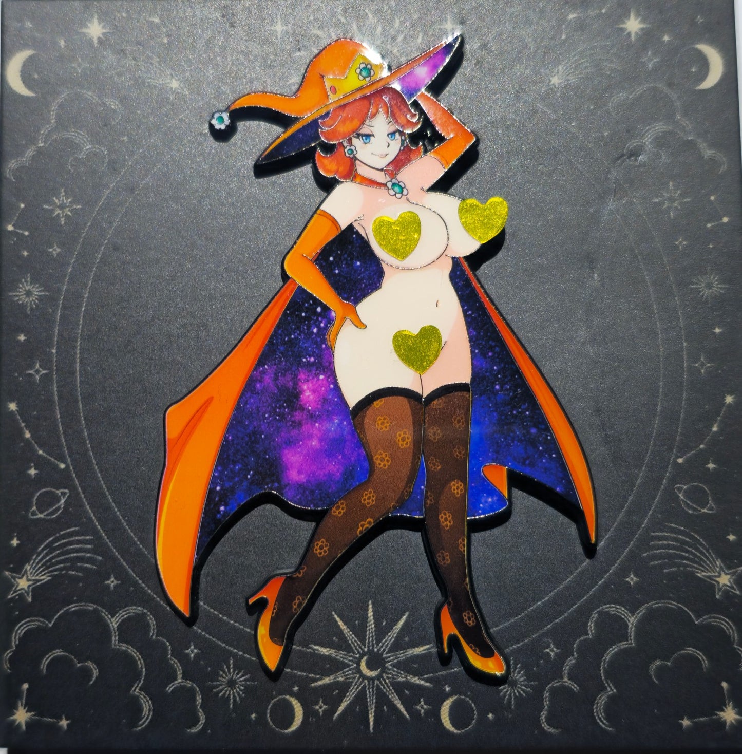 Witch of the FLowers Pin