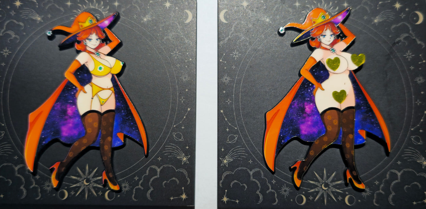 Witch of the FLowers Pin