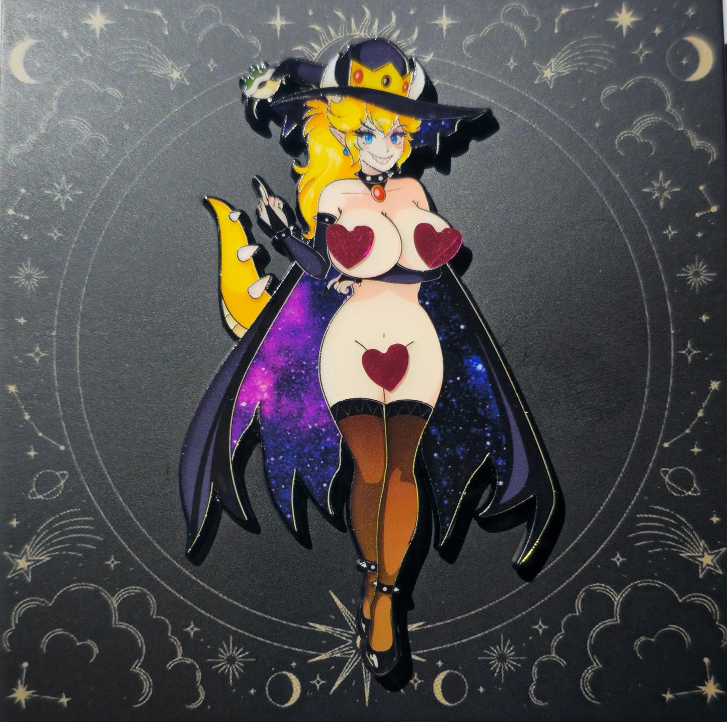 Witch of the Turtles Pin
