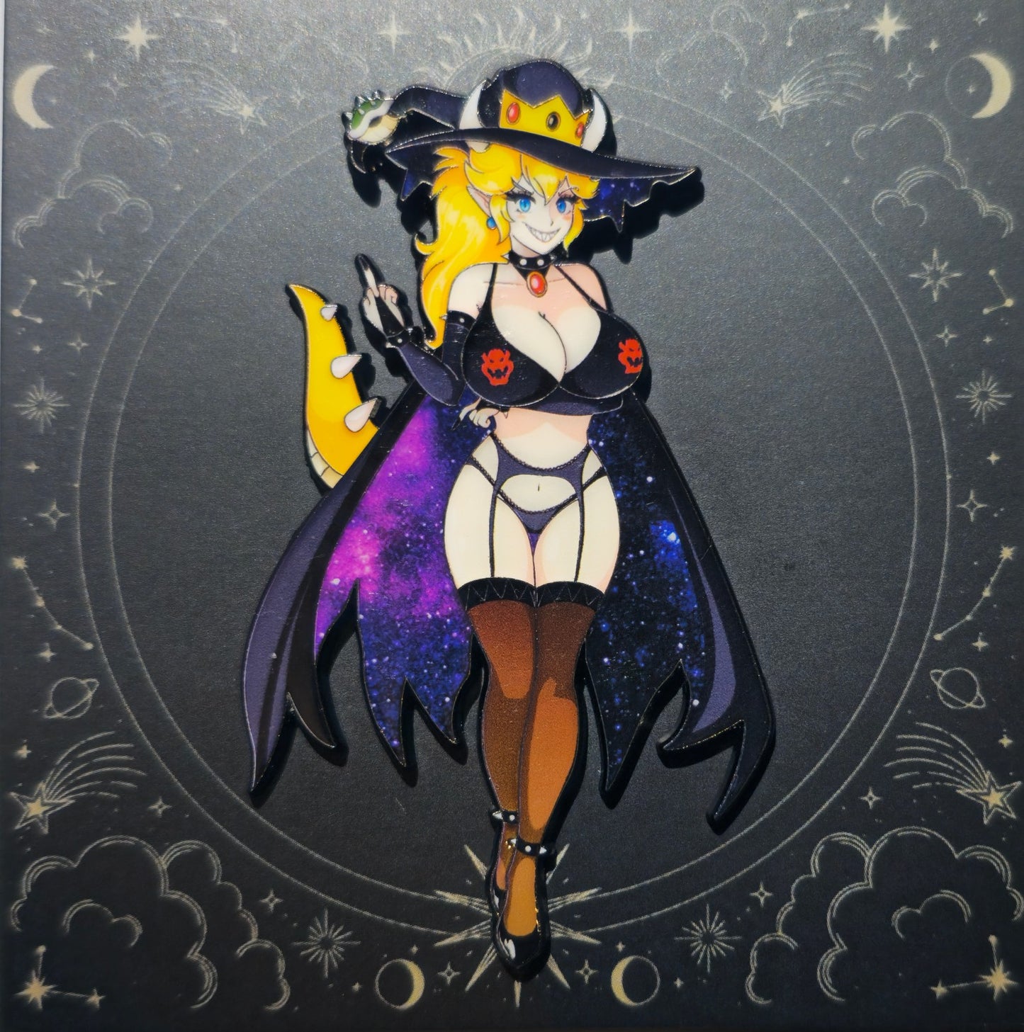 Witch of the Turtles Pin