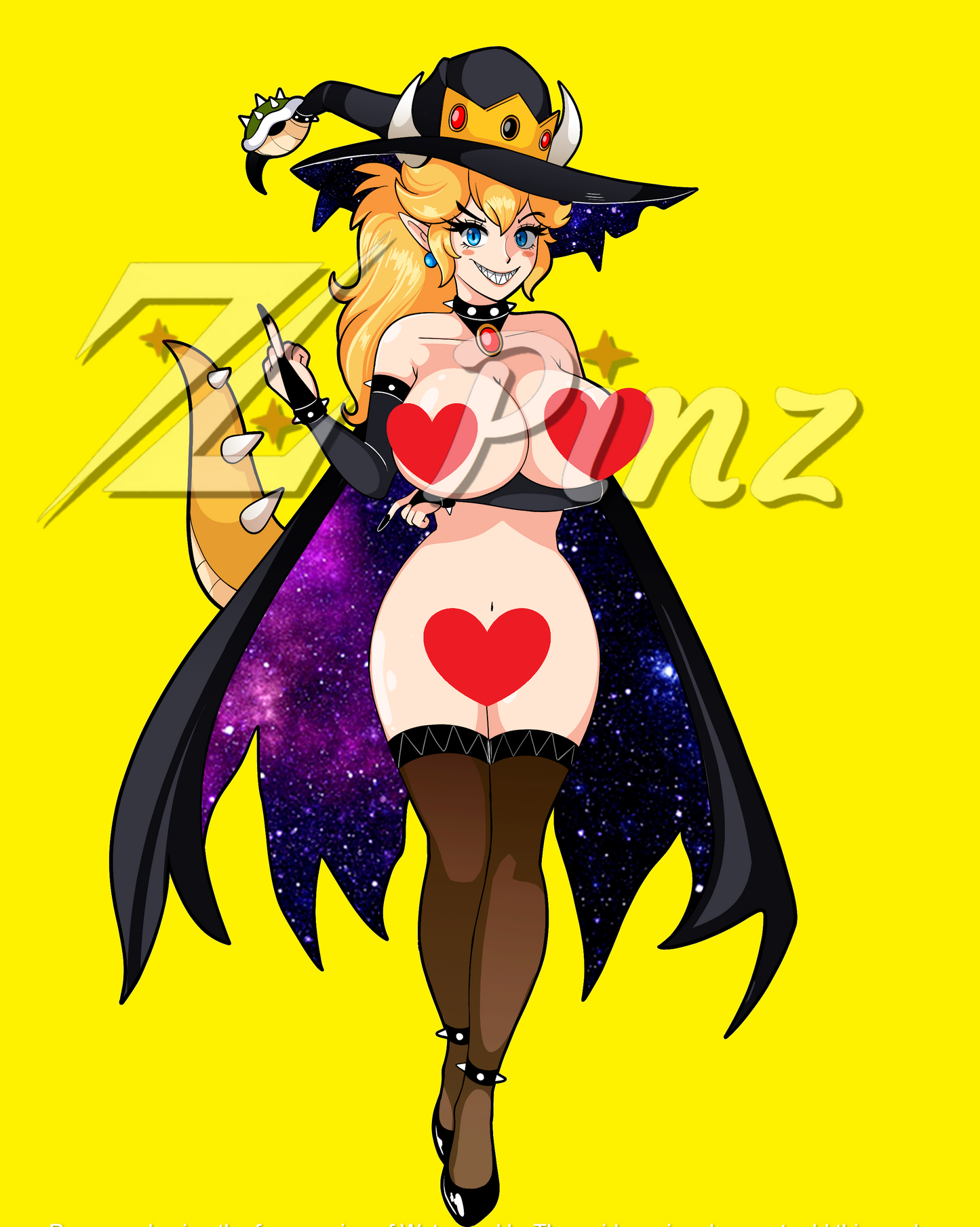 Witch of the Turtles Pin