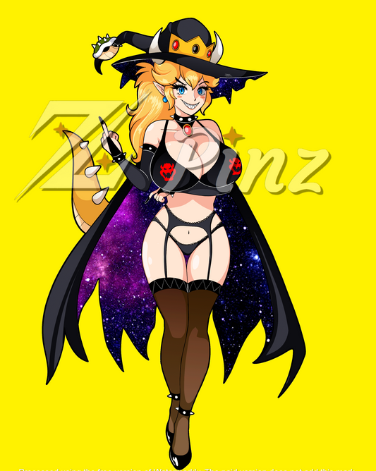 Witch of the Turtles Pin