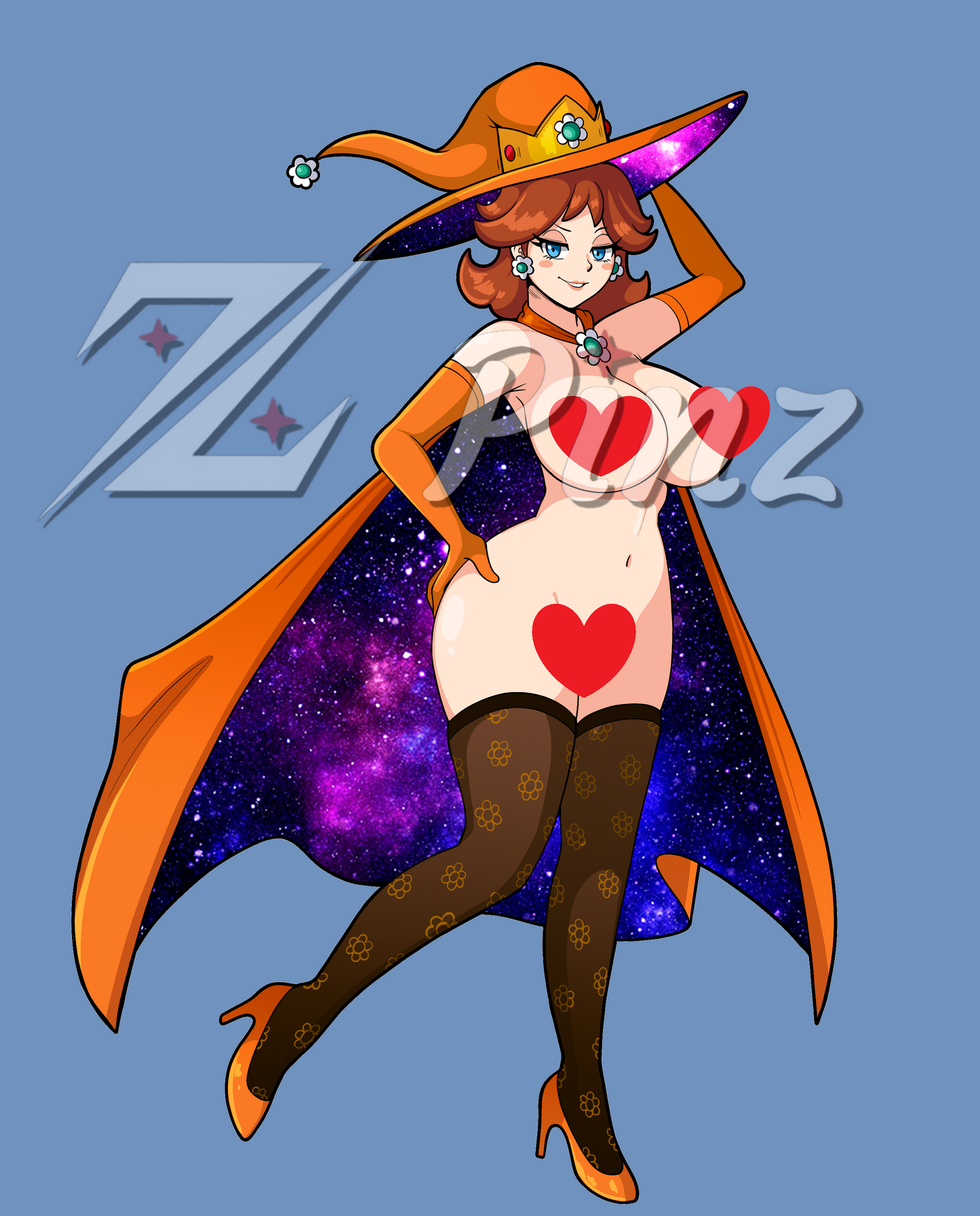 Witch of the FLowers Pin