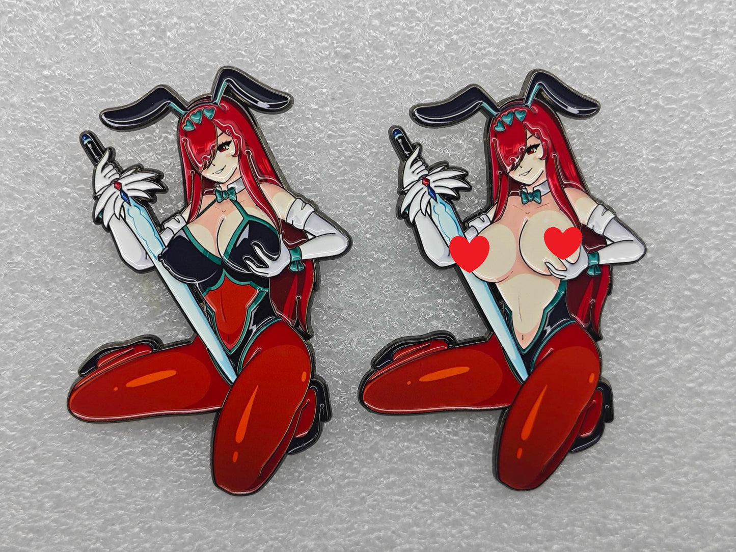 Scarlet bunny Pin