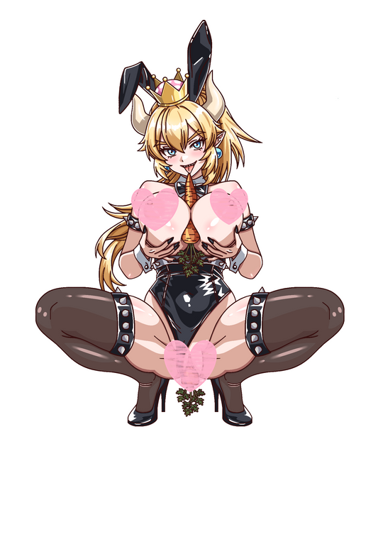 Bowsette Bunny Delight Pin