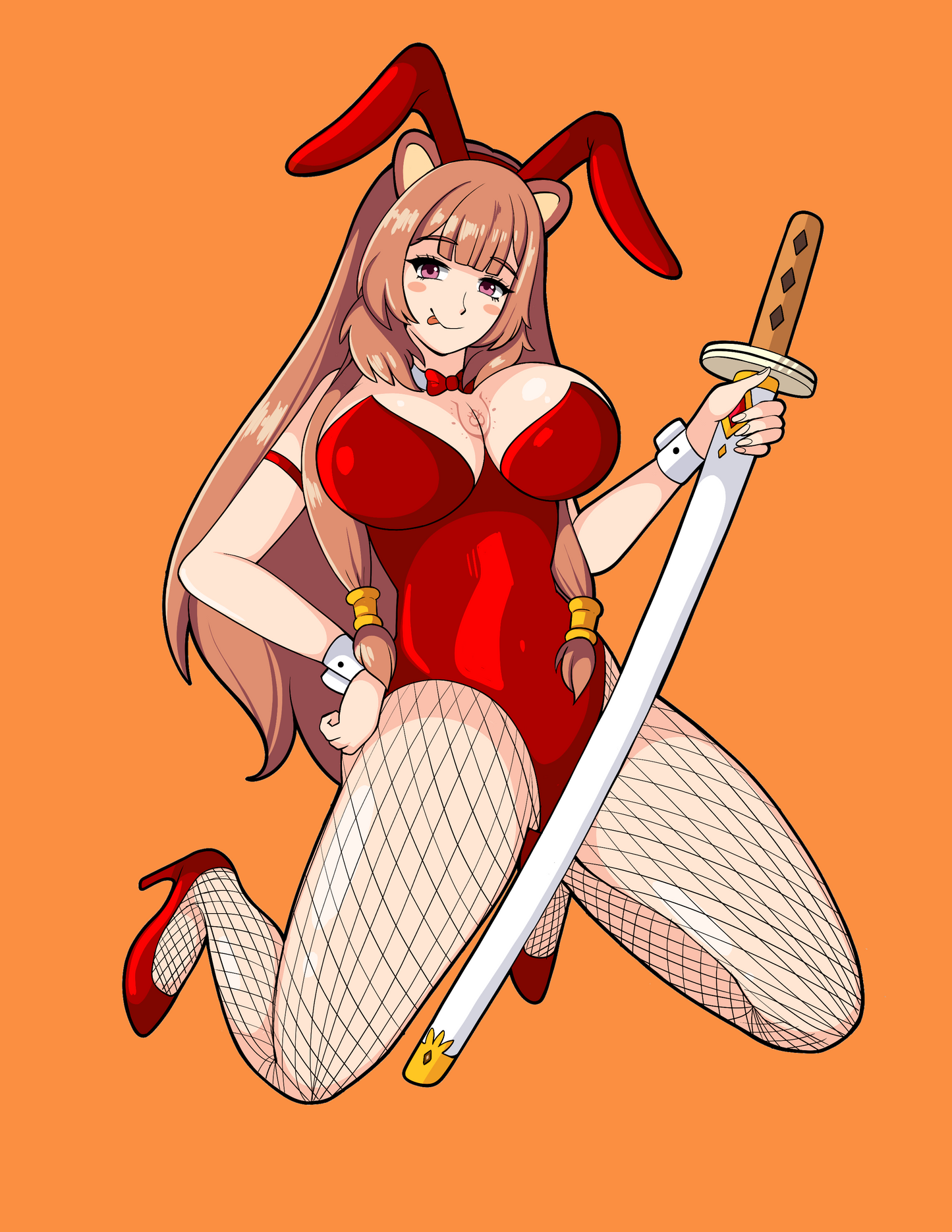 Raphtalia Bunny Girl Pin