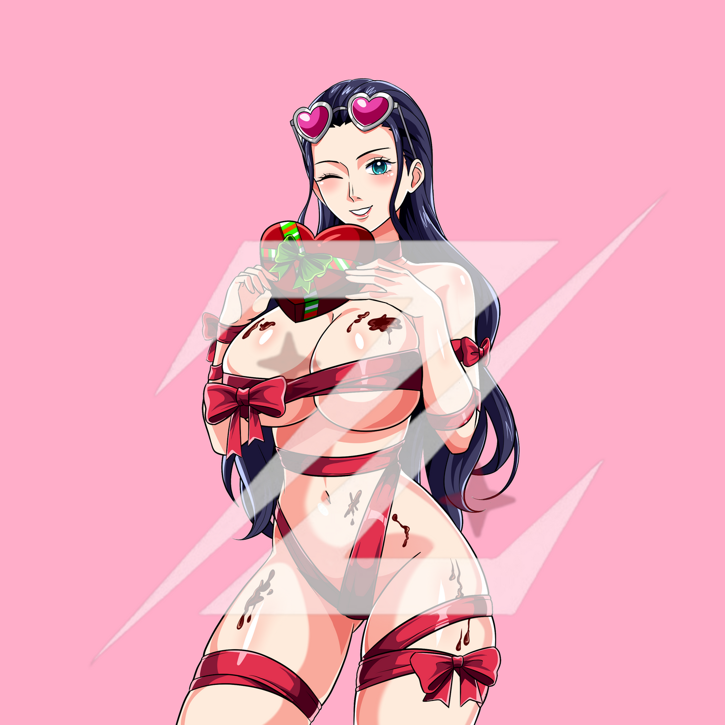 Nico Robin's Valentines Pin