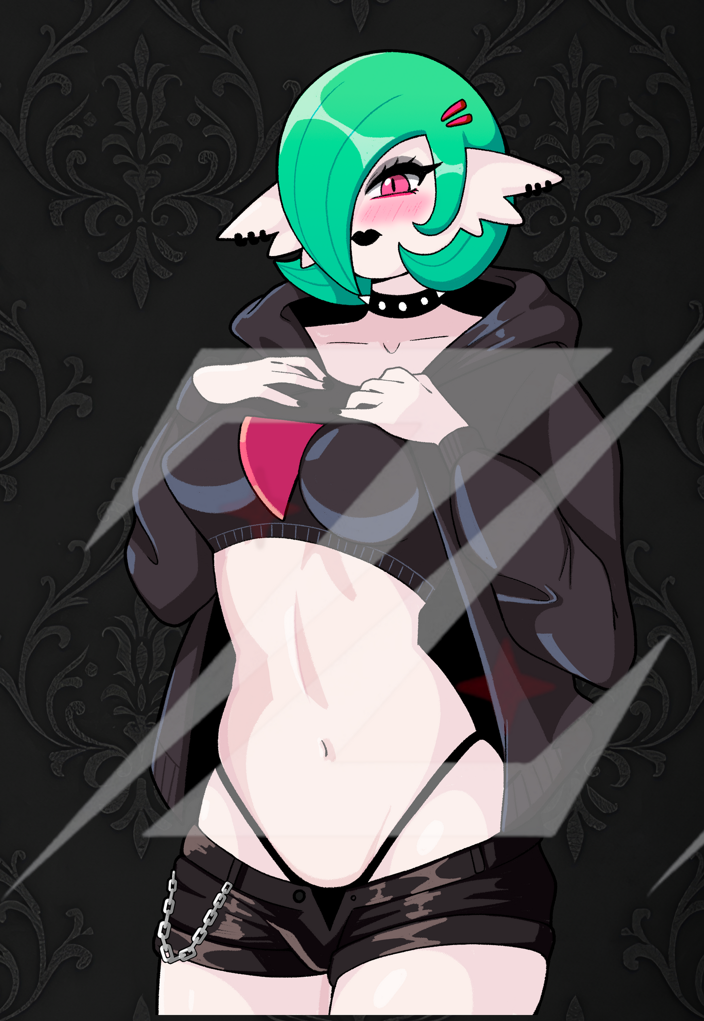 Gardevoir Gothic Psychic Pin
