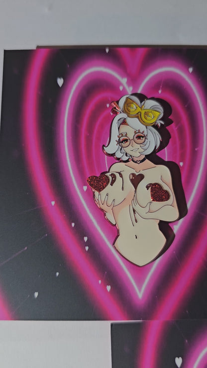Purah Valentines Pin