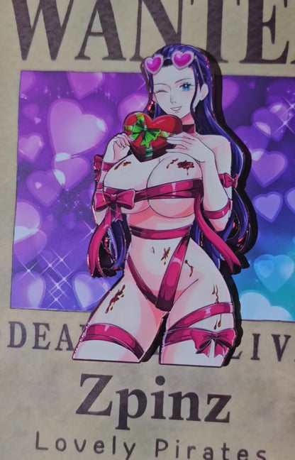 Nico Robin's Valentines Pin