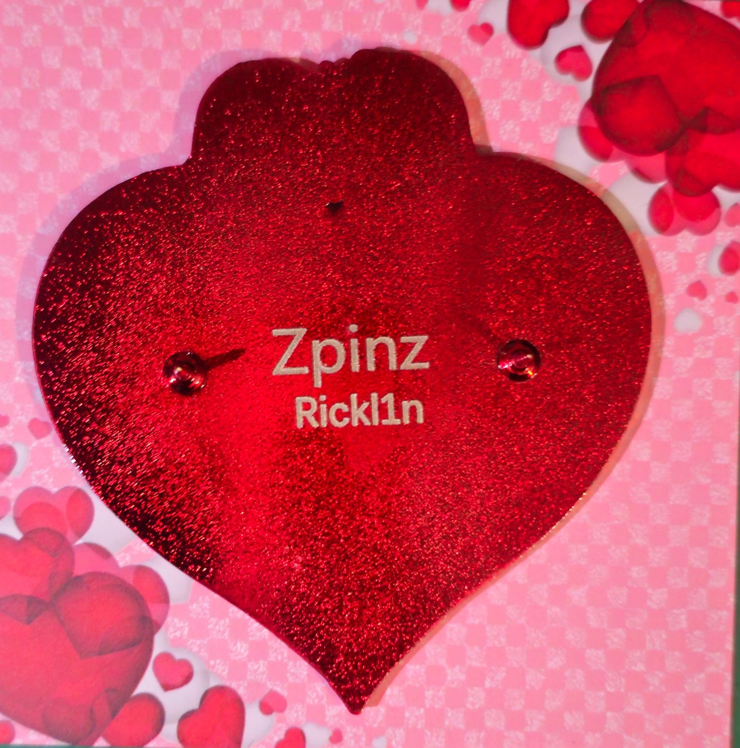 Valentines Day Duo Princess Zelda and Purah Waifu Enamel Pin