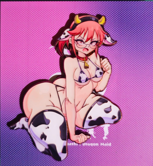 Kobayashi — "The Human Who Changed Dragons" Cowgirl Pin