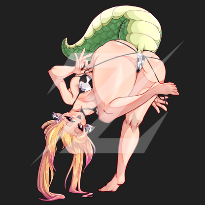 Tohru — "Devoted Dragon" Cowgirl Pin